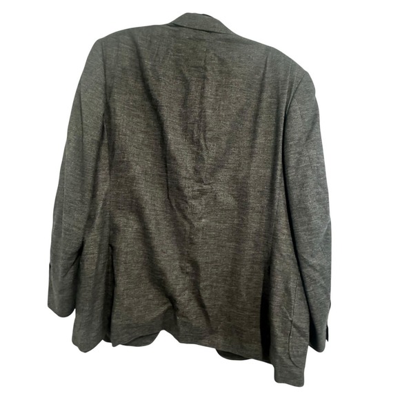 Canali Blazer Mens 54 Tweed Sport Coat Wool Cashmere Italy Harry Rosen Jacket - Picture 2 of 16